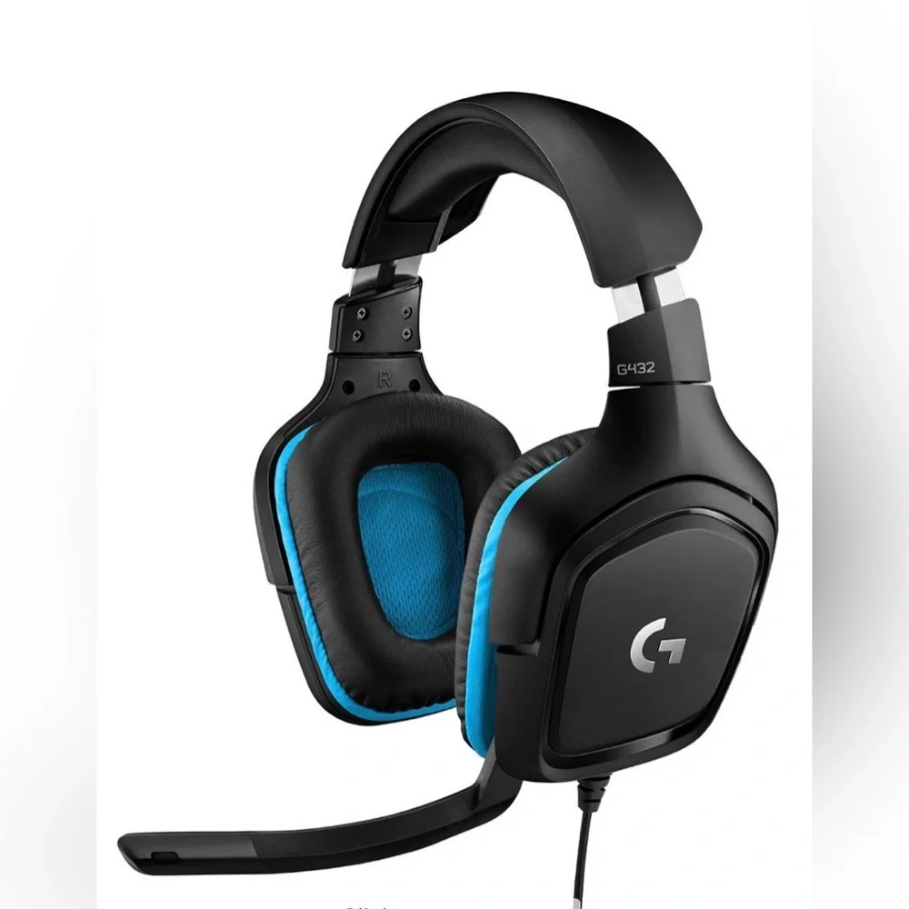 Logitech G432 Wired Gaming Headset for PC